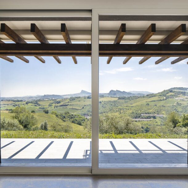 Casa Borghi - Panorama dall'interno